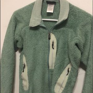 Patagonia women’s sz s sweater light green